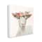 Stupell Industries Springtime Flower Crown Baby Goat Canvas Wall Art